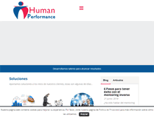 Tablet Screenshot of hpsconsultores.com